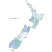 New Zealand Map