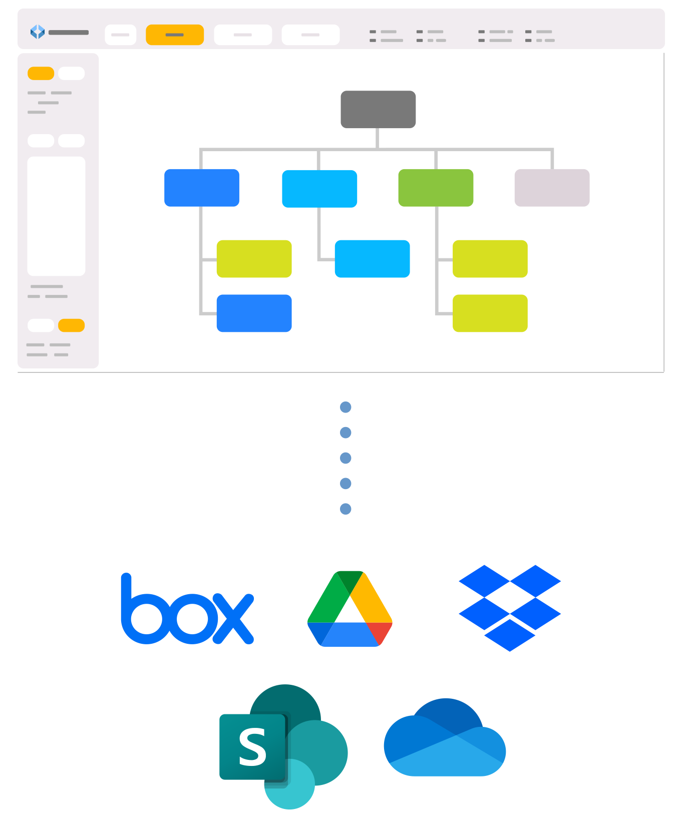 SmartDraw saving options