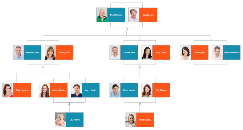 Genealogy chart