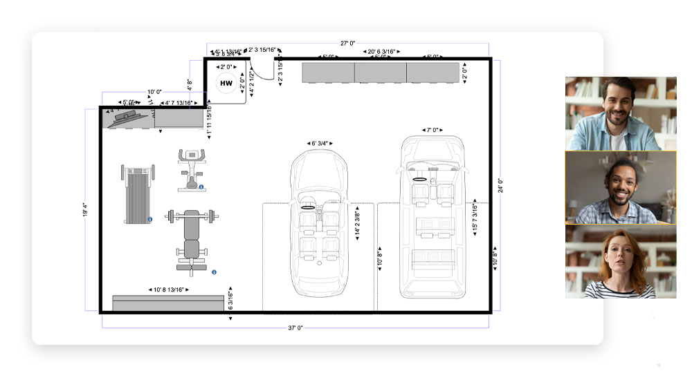 Collaborate on garage plans