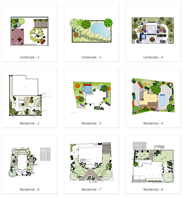 Garden Design Templates