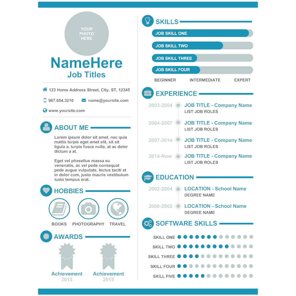 Example Image: Resume 03