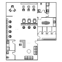 Salon Floor Plan