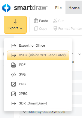 Export to Visio